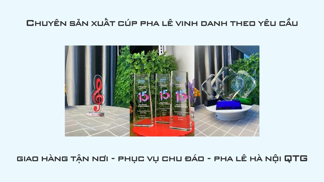 Địa Chỉ Làm Cúp Vinh Danh Uy Tín