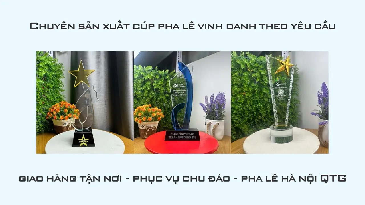 Địa Chỉ Làm Cúp Vinh Danh Uy Tín