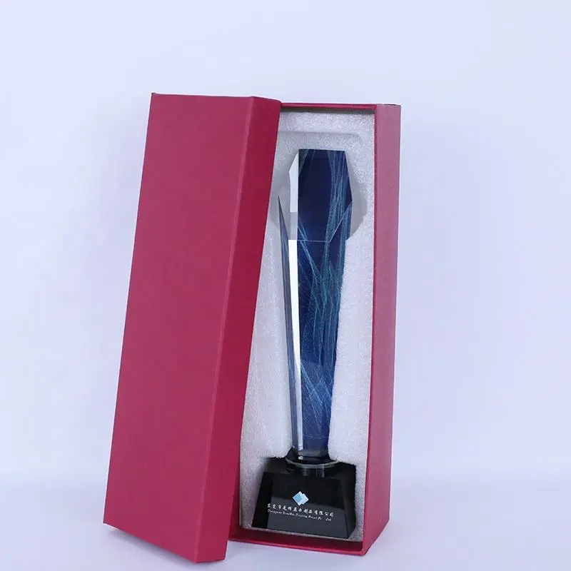 Cúp pha lê khối cao cấp mã 130