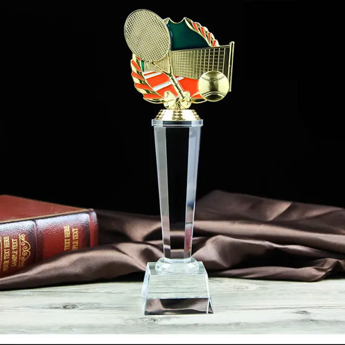 Cúp pha lê vợt tennis mã 152